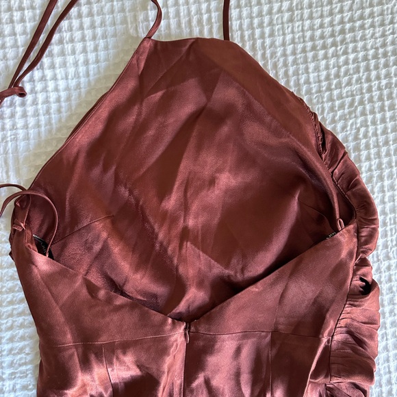 Shona Joy Thalia Gathered Square Neck Midi Dress - Picture 12 of 13